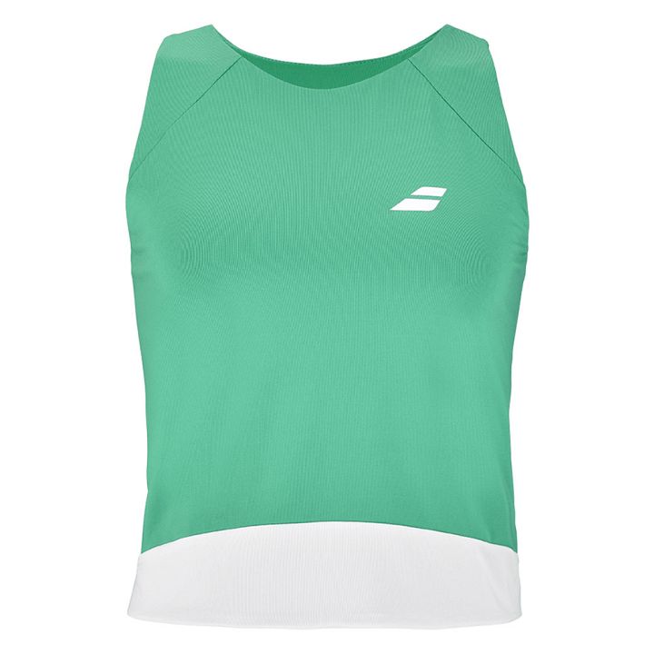 Babolat Padel Performance Tank Fluo Green / White